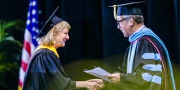 Penny Wirsing Receives Distinguished Alumni Award From Alma Mater