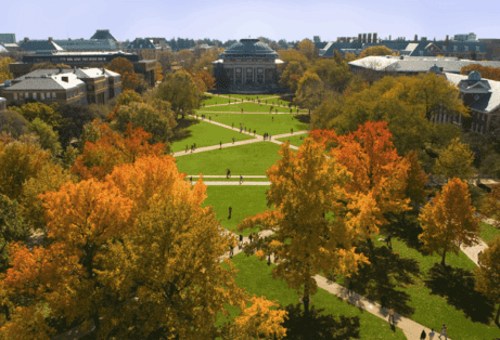University of Illinois aerial image