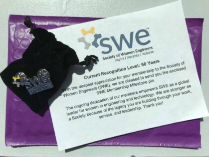 Swe Recognizes Dedicated Members With Membership Milestone Pins