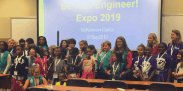 eastern nc swe inspires girl scouts to “be that engineer!”