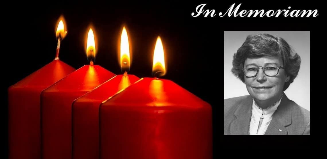 In Memoriam:mary B. Mccarthy, F.swe 1923 – 2019