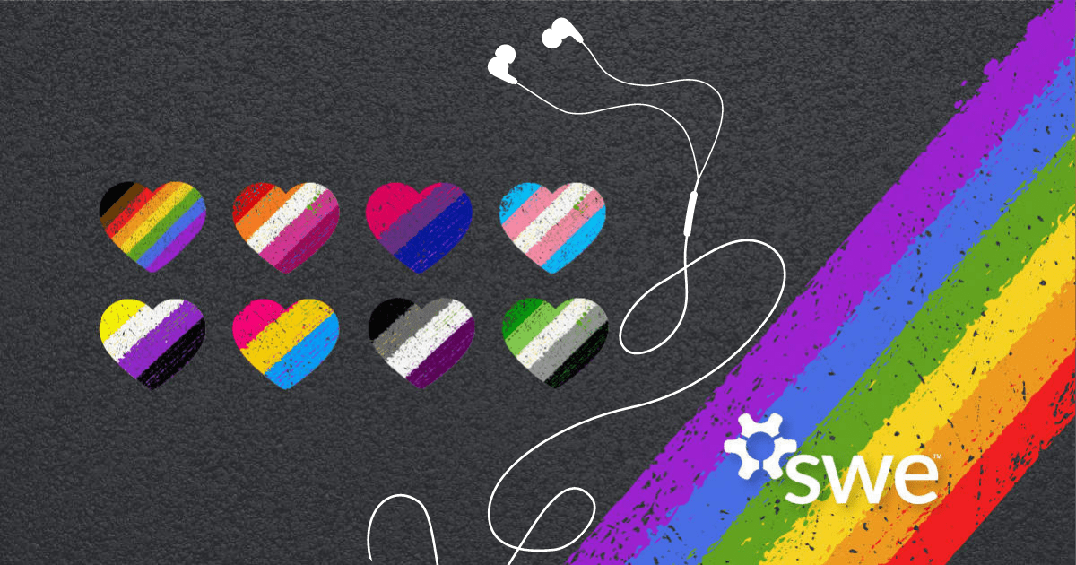 Podcast: SWE Celebrates Pride Month: Experiences of Nonbinary Students in Engineering - nonbinary students