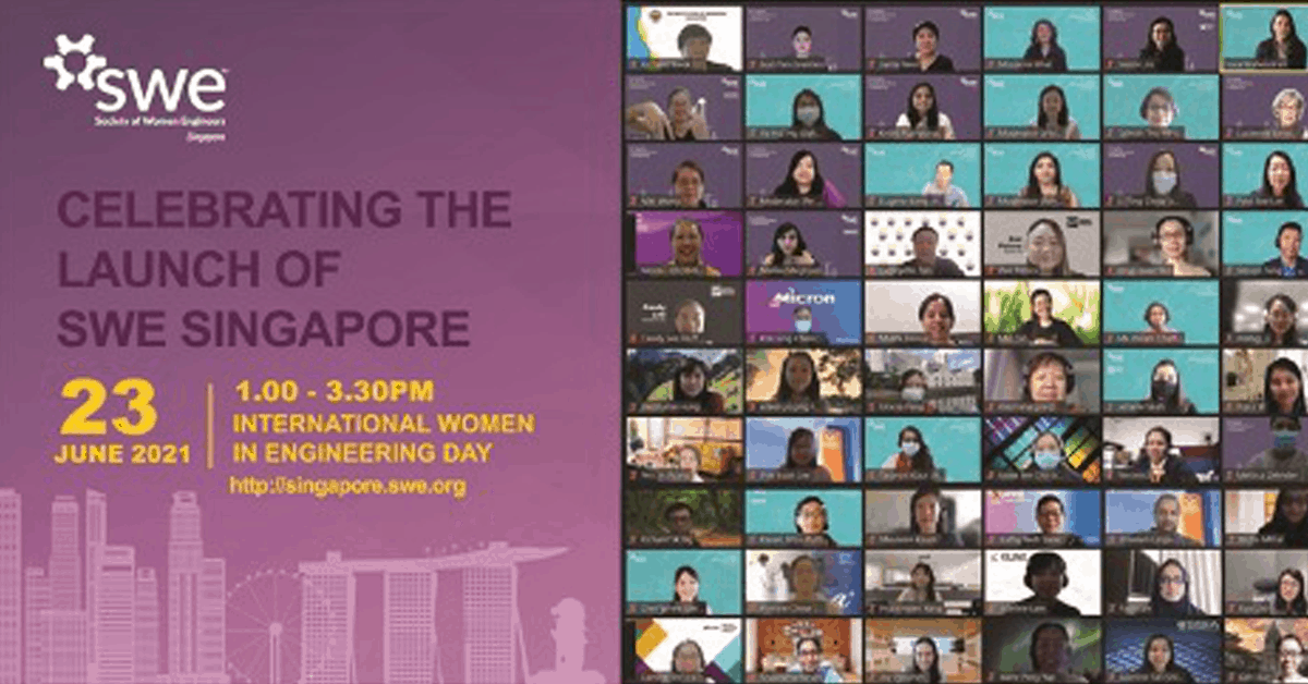 ​​Celebrating the Launch of the SWE Singapore Affiliate on International Women in Engineering Day -