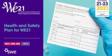 SWE Takes Proactive Stance on Vaccine/COVID-19 Test Policy to Protect WE21 Attendees & Guests -