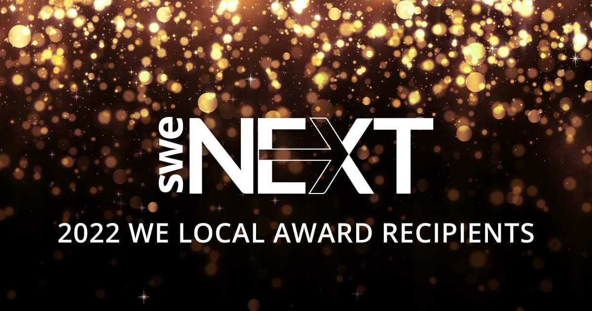 Announcing SWENext 2022 WE Local Award Recipients - SWENext