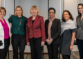women engineering leaders from Bechtel and SWE