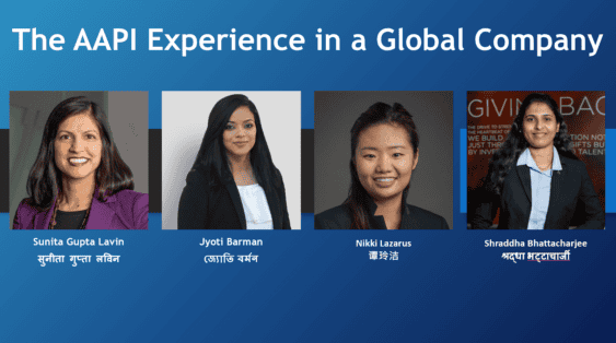 The AAPI Experience in a Global Company